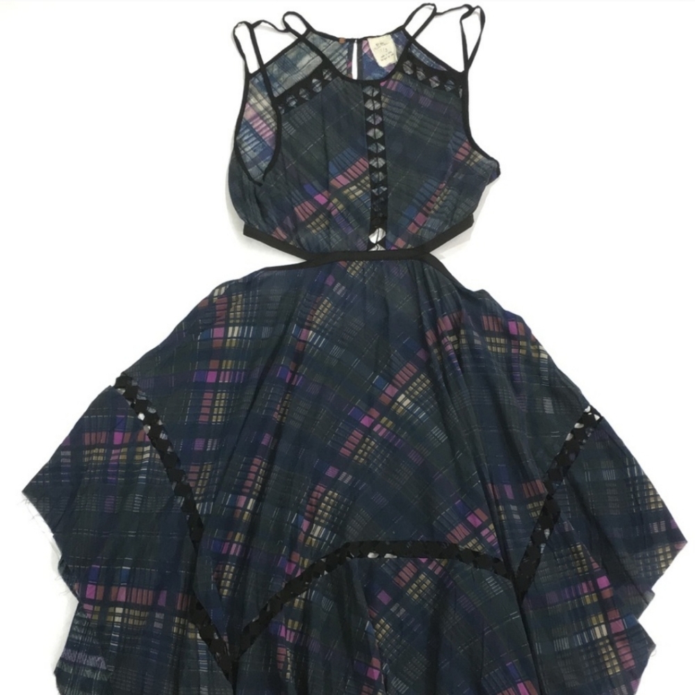 NWT Free People Glasgow Cut Out Dress - Picture 6 of 6